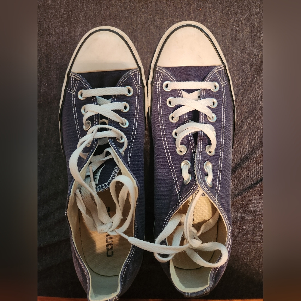 Navy Converse